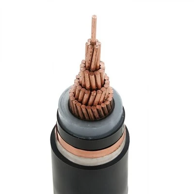 8,7/15 kV Mittelspannungs-Stromkabel, einadrig, 300 mm XLPE-isolierter PVC-Mantel, Kupferleiter