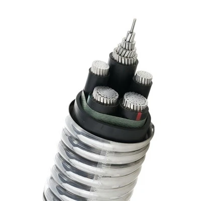 YJLHS 3*300 + 1*150mm² 0,6/1KV Seltenerd-Aluminiumlegierungsleiter XLPE-verriegeltes, blankes, gepanzertes Stromkabel
