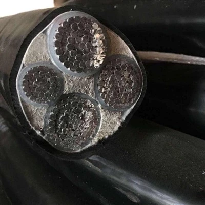 YJLHV Flammhemmendes, feuerbeständiges Stromkabel, einzelner Aluminiumkern, XLPE-Stahlband, gepanzerter PVC-Mantel, Industriedraht