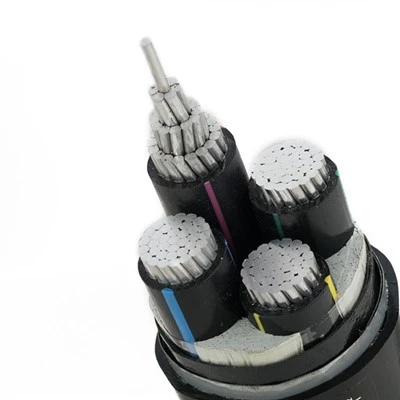 YJLHV XLPE-PVC-isoliertes Stromkabel, Hochspannungskabel, 25 mm, 4-adriges gepanzertes Kabel, Aluminium-XLPE-Kabel, Stromkabel