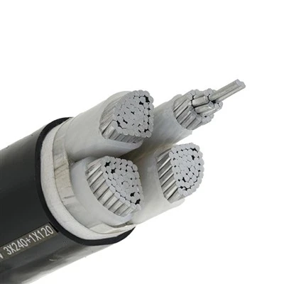 YJLV 0,6/1KV LV-Aluminium-XLPE-Kabel für den Außenbereich, UV-beständig, gepanzert