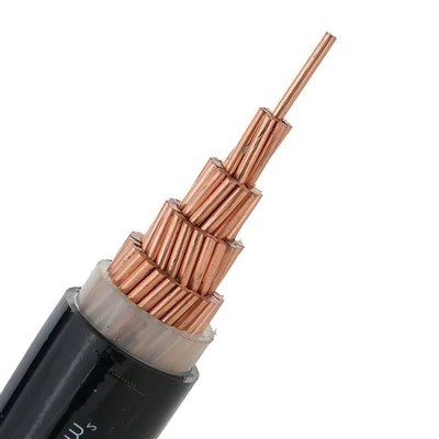 YJV 0,6/1 KV Kupferkern XLPE-isoliertes 400 mm² Niederspannungs-Stromanschlusskabel Industriebau Bergbau